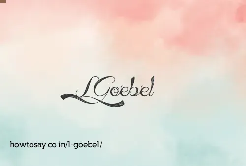 L Goebel