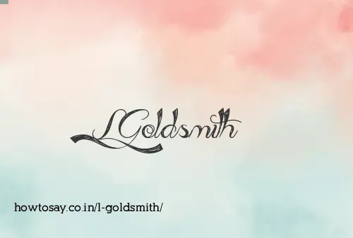 L Goldsmith