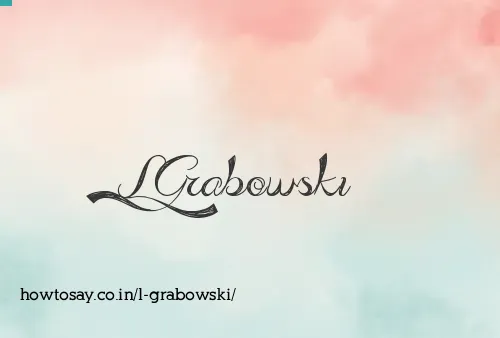 L Grabowski