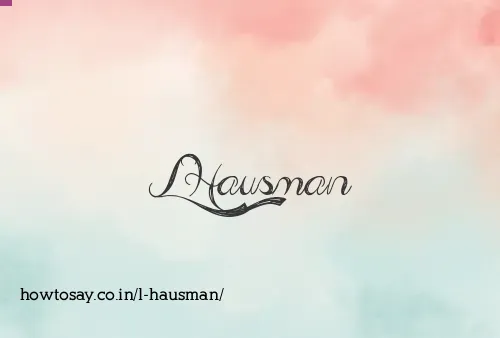 L Hausman
