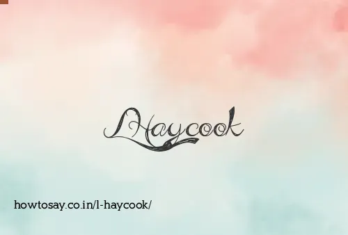 L Haycook