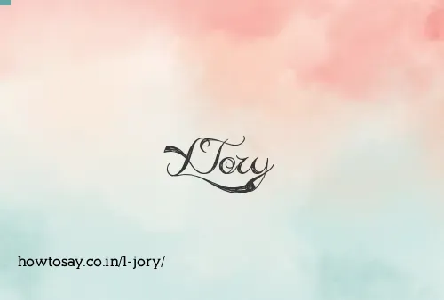 L Jory