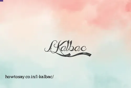 L Kalbac
