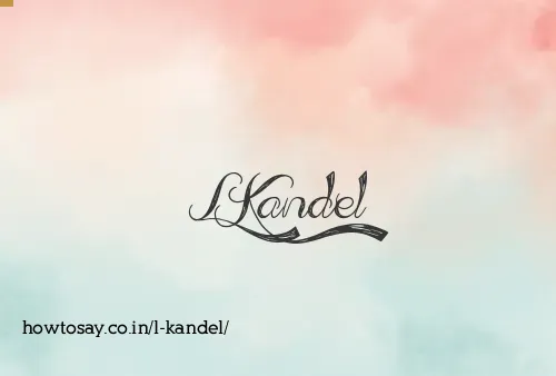 L Kandel