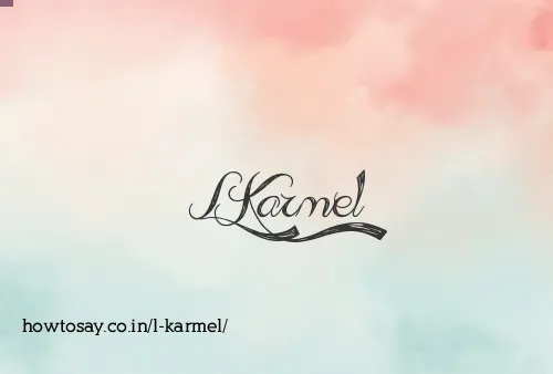 L Karmel