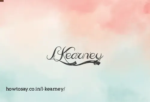L Kearney