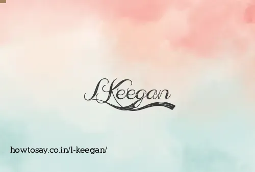 L Keegan