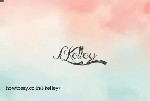 L Kelley