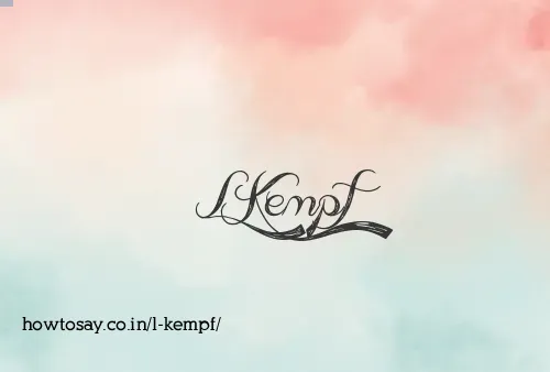 L Kempf