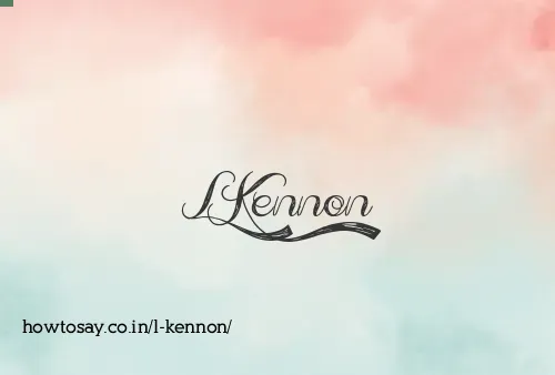 L Kennon