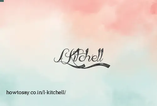 L Kitchell