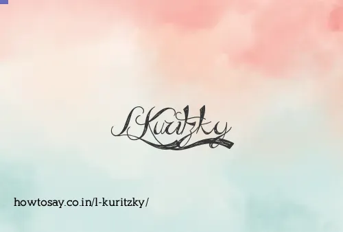 L Kuritzky