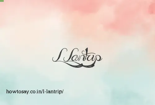 L Lantrip