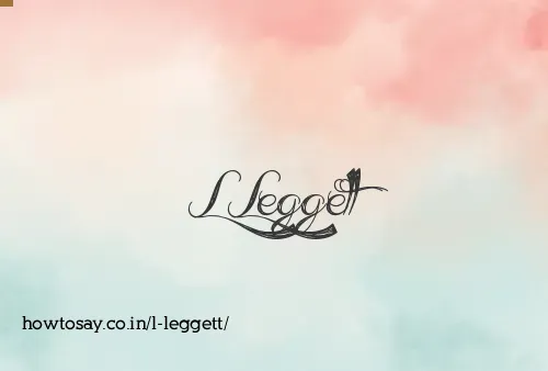 L Leggett