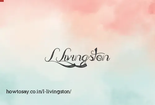 L Livingston