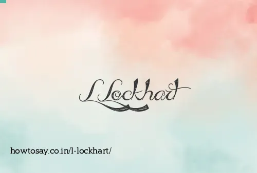 L Lockhart