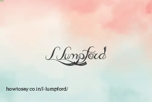 L Lumpford