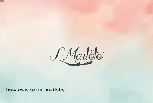 L Mailoto