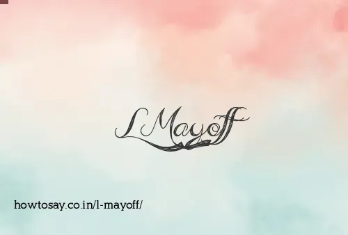 L Mayoff