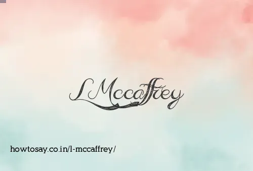 L Mccaffrey