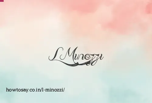 L Minozzi
