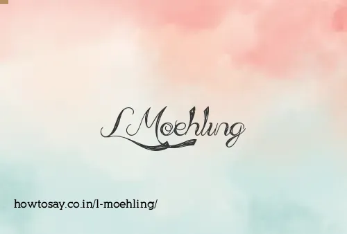 L Moehling