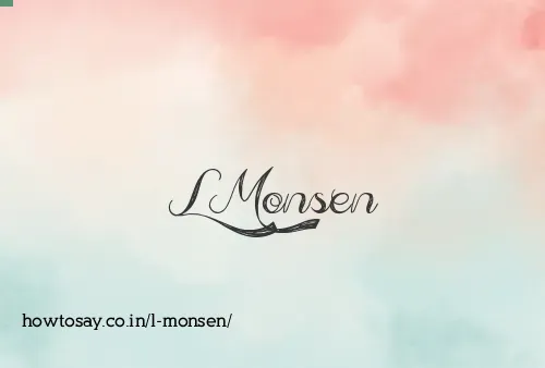 L Monsen