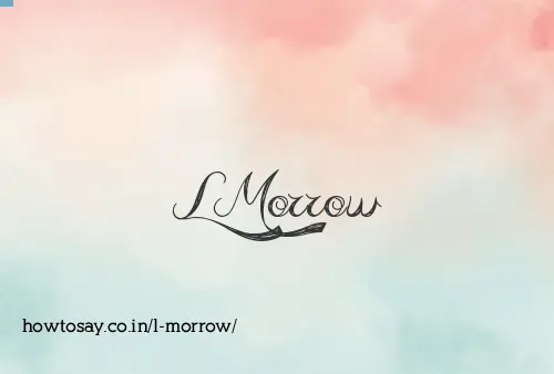 L Morrow