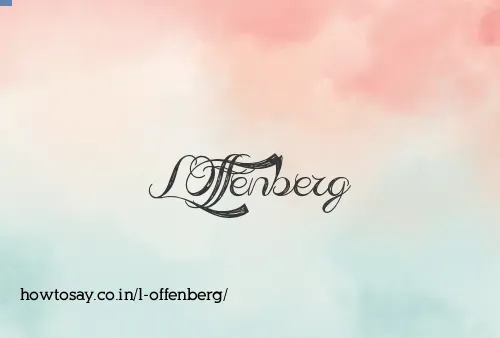 L Offenberg