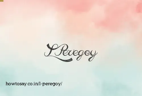 L Peregoy