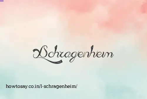 L Schragenheim