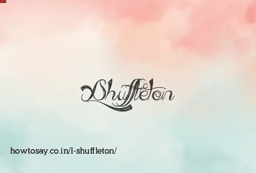 L Shuffleton