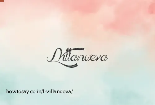 L Villanueva