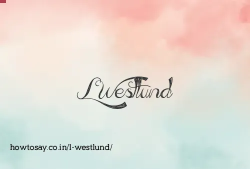 L Westlund