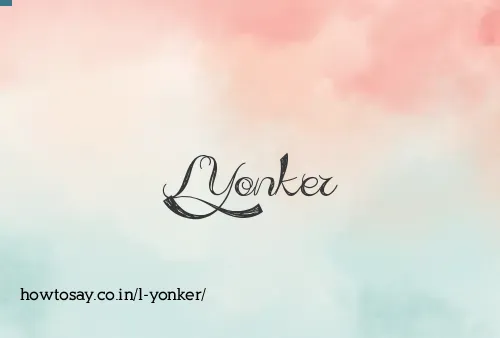 L Yonker