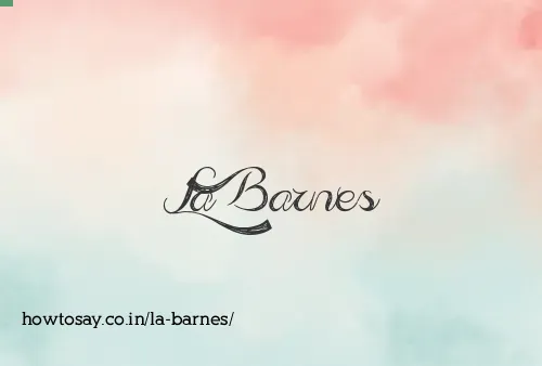 La Barnes