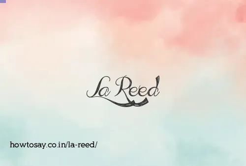 La Reed