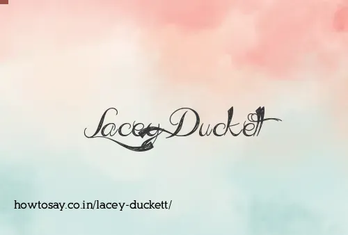 Lacey Duckett