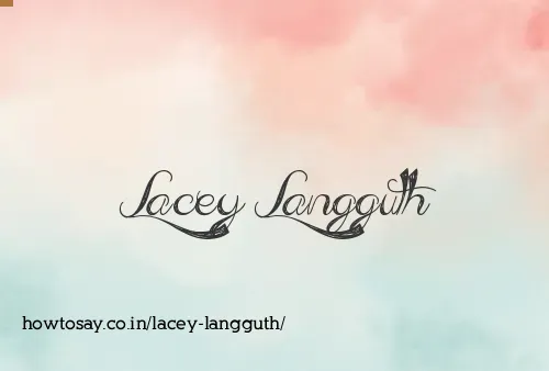Lacey Langguth