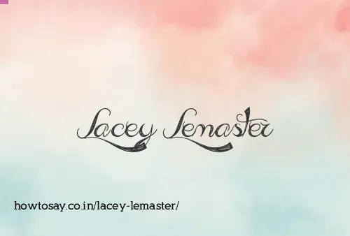 Lacey Lemaster