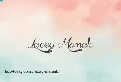 Lacey Mamak
