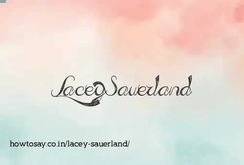 Lacey Sauerland
