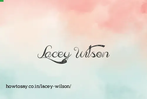 Lacey Wilson