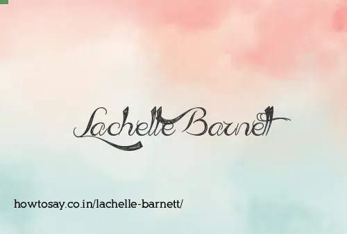 Lachelle Barnett