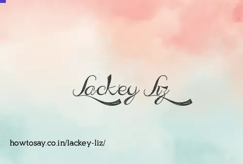 Lackey Liz