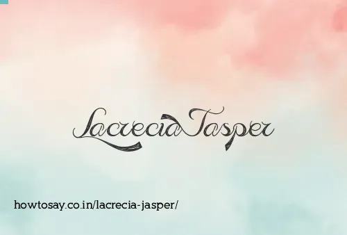 Lacrecia Jasper