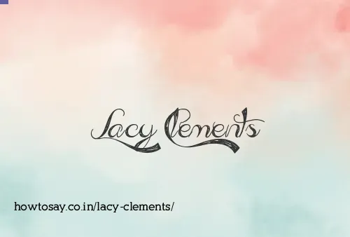 Lacy Clements