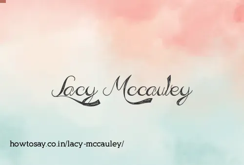 Lacy Mccauley