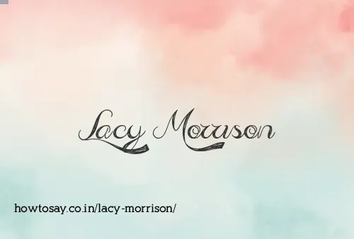 Lacy Morrison