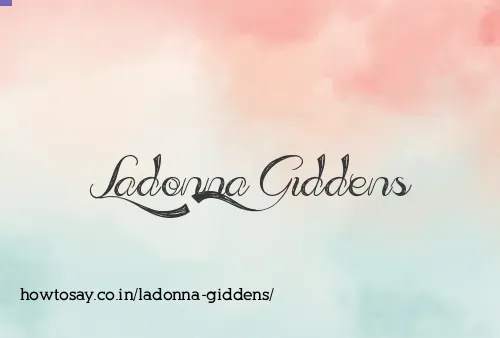 Ladonna Giddens